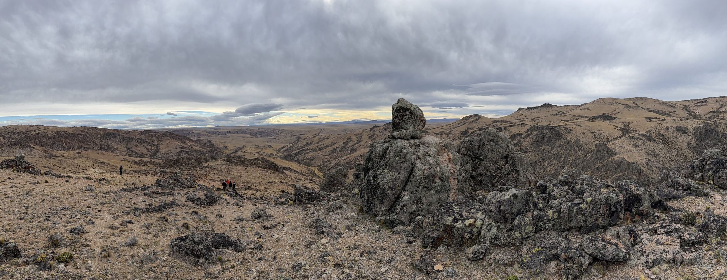 Panoramic view of the Deseado Massif